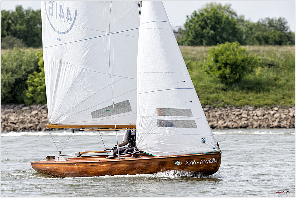 100 Jahre Rheinwoche 2022 - 2. Wettfahrt  Hitdorf - Duesseldorf, 03.06.2022,